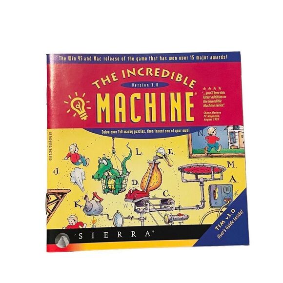 10/$25🦋 The Incredible Machine Version 3.0 CD-ROM - Picture 10 of 14